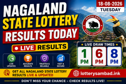 nagaland state lottery results today 18-08-2026