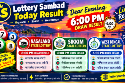 Lottery Sambad Today Result 6 PM